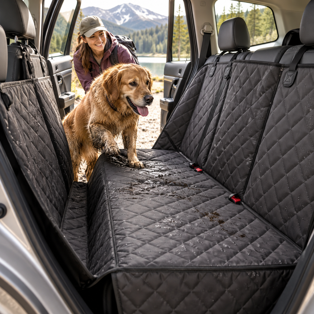 Marvellt™ RoadNest Quilted Car Seat Cover