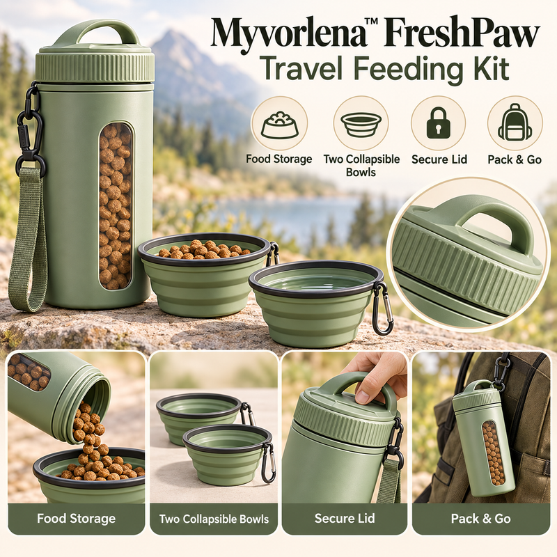 Marvellt™ FreshPaw Travel Feeding Kit