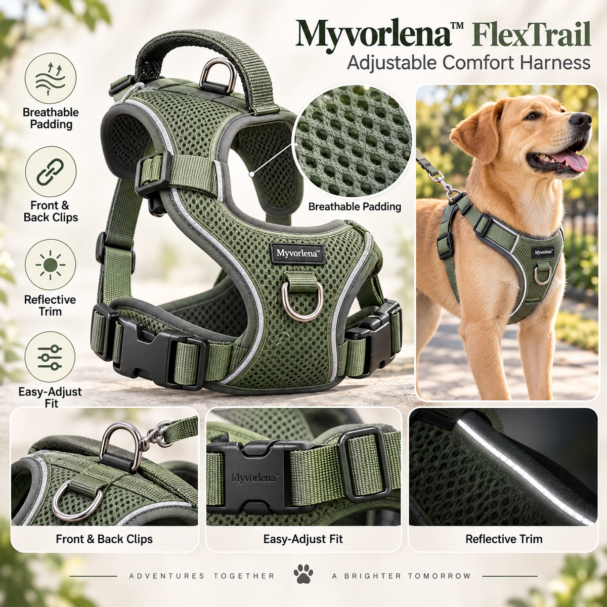 Marvellt™ FlexTrail Adjustable Comfort Harness
