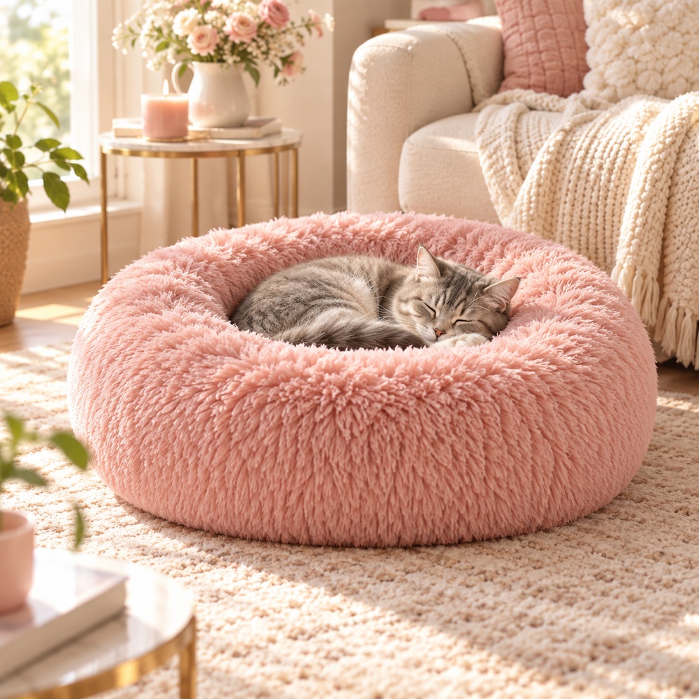 Marvellt™ MoonPetal Round Cuddle Bed