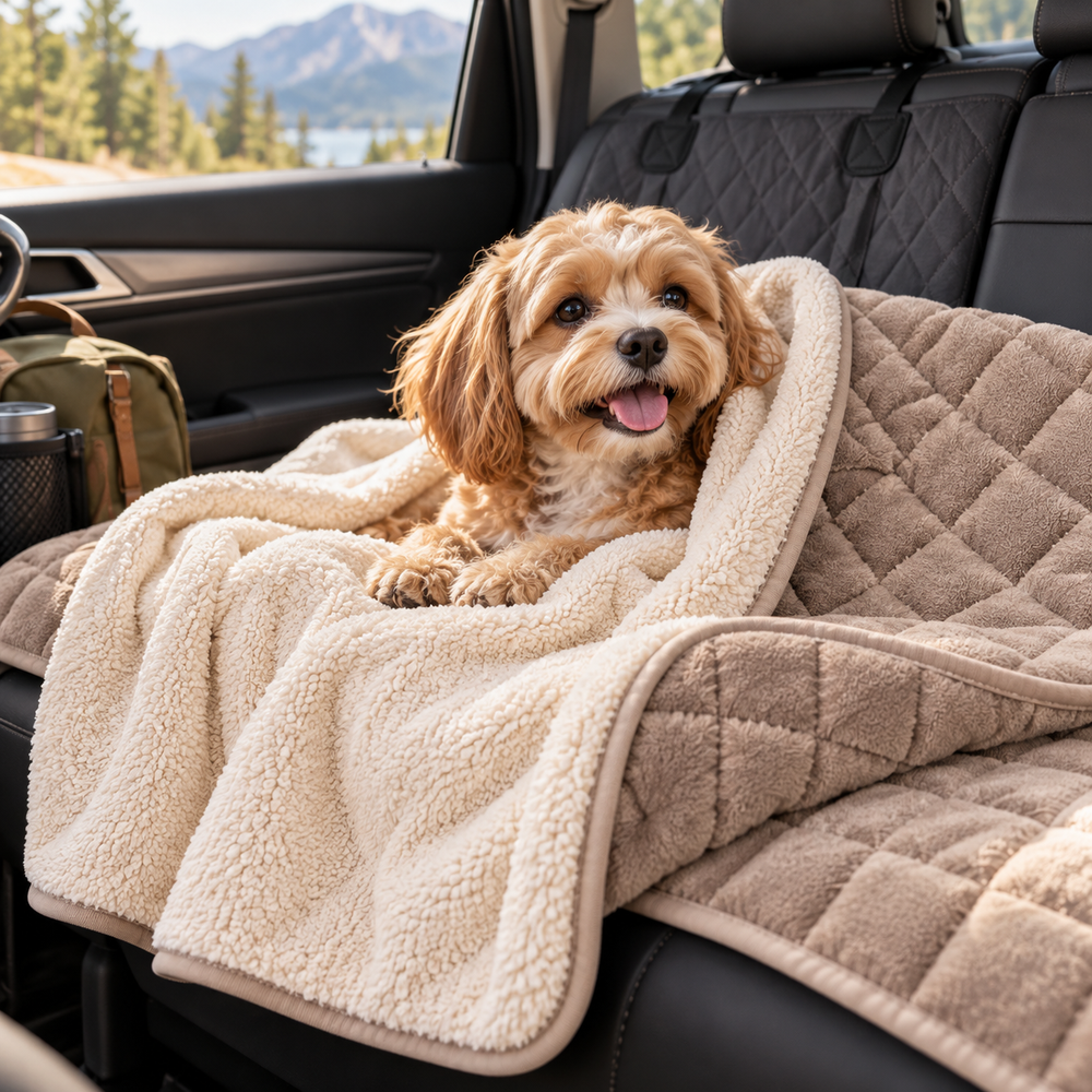 Marvellt™ CozyHarbor Reversible Pet Blanket