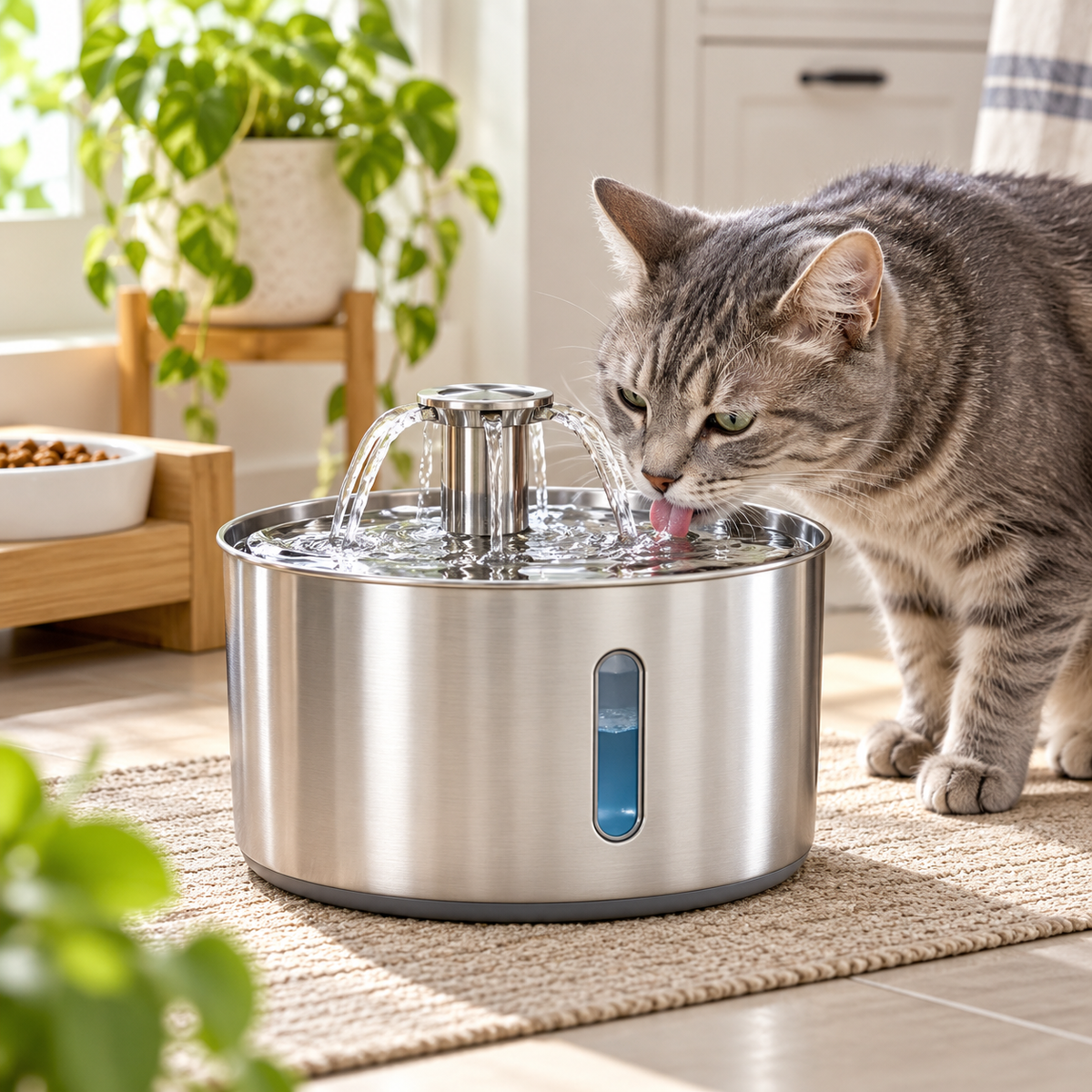 Marvellt™ PureStream Stainless Steel Pet Fountain
