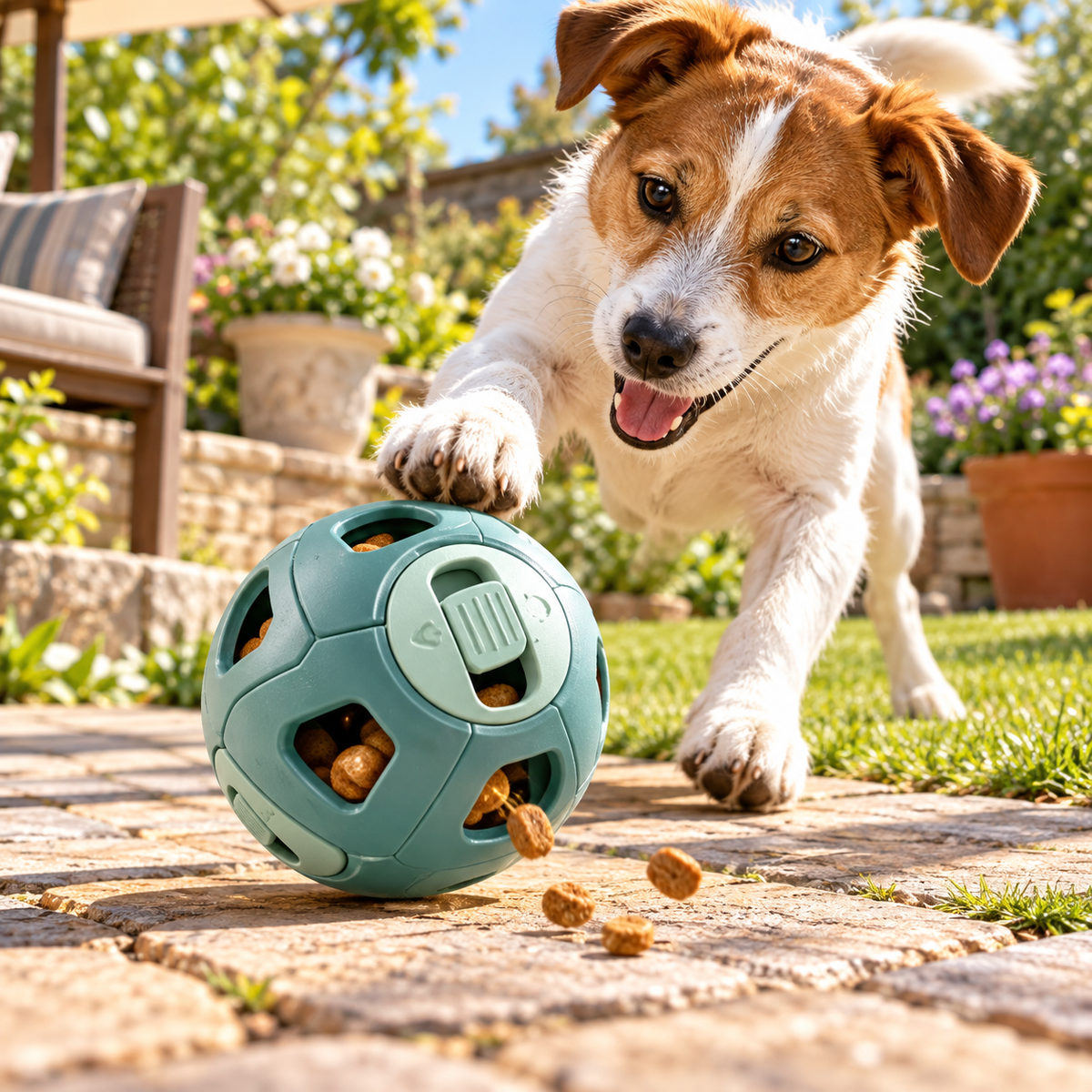 Marvellt™ TreatTumble Rolling Puzzle Ball