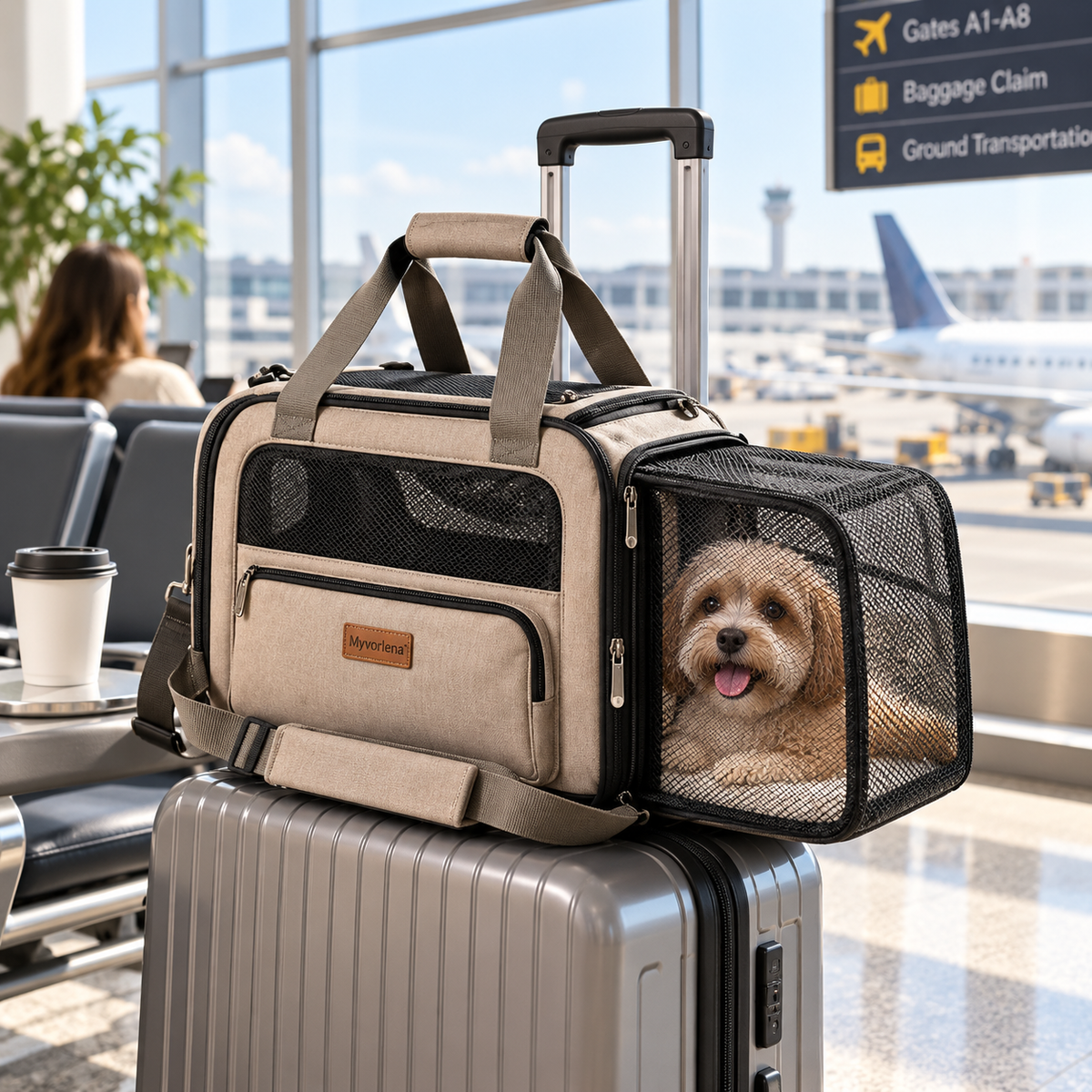 Marvellt™ AeroHaven Expandable Pet Carrier